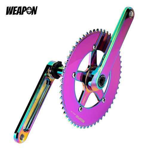 Alternative view of WEAPON H24 2024 Track | Single Speed Crankset(Oilslik)