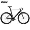 WEAPON Bullet-Pro Aero Track / Fixie Complete Bike  (Matte Black)