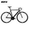 WEAPON Bullet Aero Track / Fixie Complete Bike  (Matte Black)