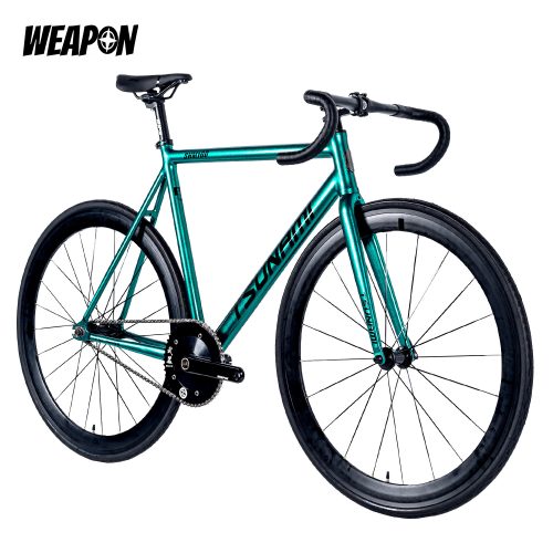 TSUNAMI SNM100 ELITE Fixie bike / Track Complete Bike ( Spark Teal | 7.3kg) - Image 7