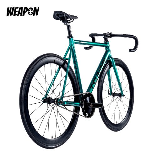 TSUNAMI SNM100 ELITE Fixie bike / Track Complete Bike ( Spark Teal | 7.3kg) - Image 8