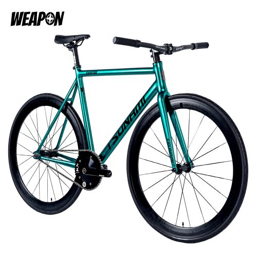 TSUNAMI SNM100 ELITE Fixie bike / Track Complete Bike ( Spark Teal | 7.3kg) - Image 9