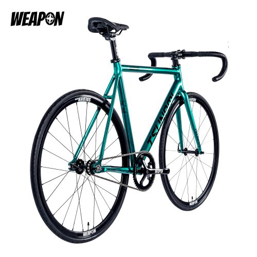 TSUNAMI SNM100 ELITE Fixie bike / Track Complete Bike ( Spark Teal | 7.3kg) - Image 4