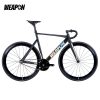 WEAPON Soldier Complete Fixie Bike/ Track Bike (Grey Chameleon | Aero Groupset)