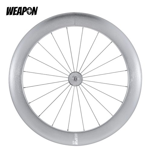 Alternative view of WEAPON A70 Alloy Fixie / Track Wheelset ( Alloy | 70mm | Silver)