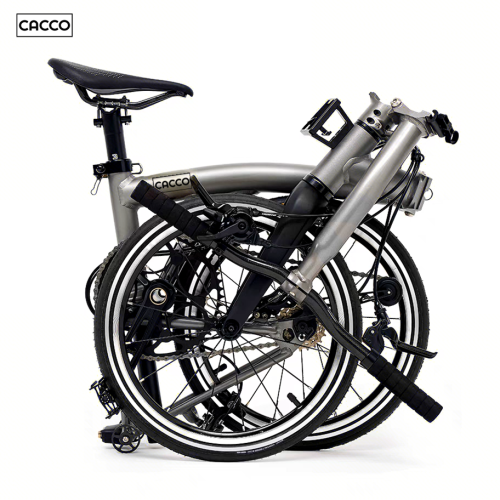 Alternative view of CACCO A16C-Pro Trifolding Bike (Ti Gray |16 Inches | Rim Brake | 7.6Kg)